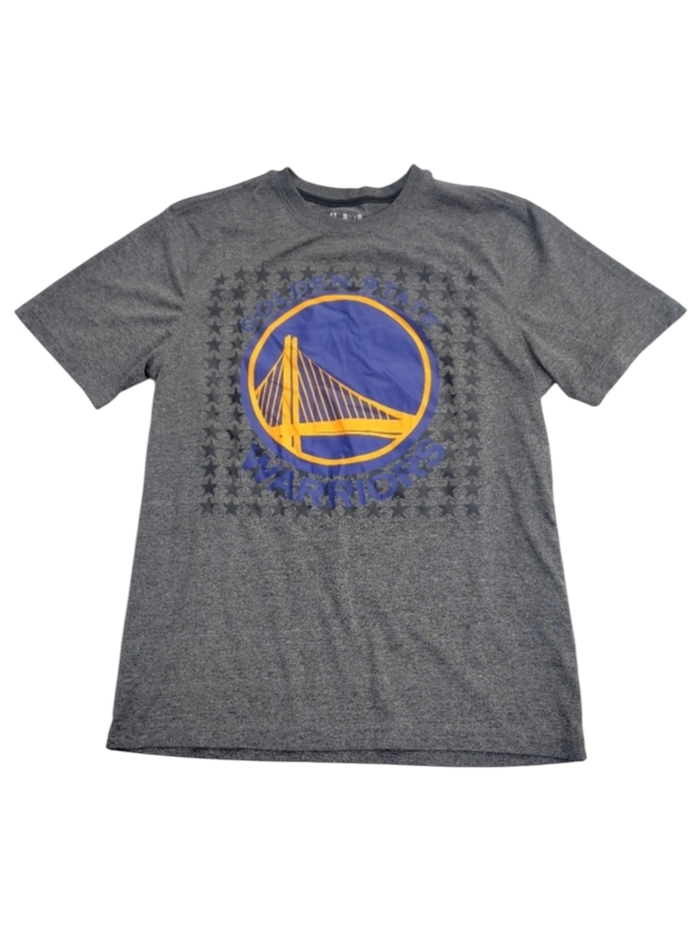Golden State Warriors Steph Curry NBA Men's Tshirt Size Medium Grey Logo